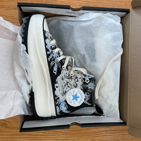 Unisex Run Star Hike Platform Sneakers from Converse